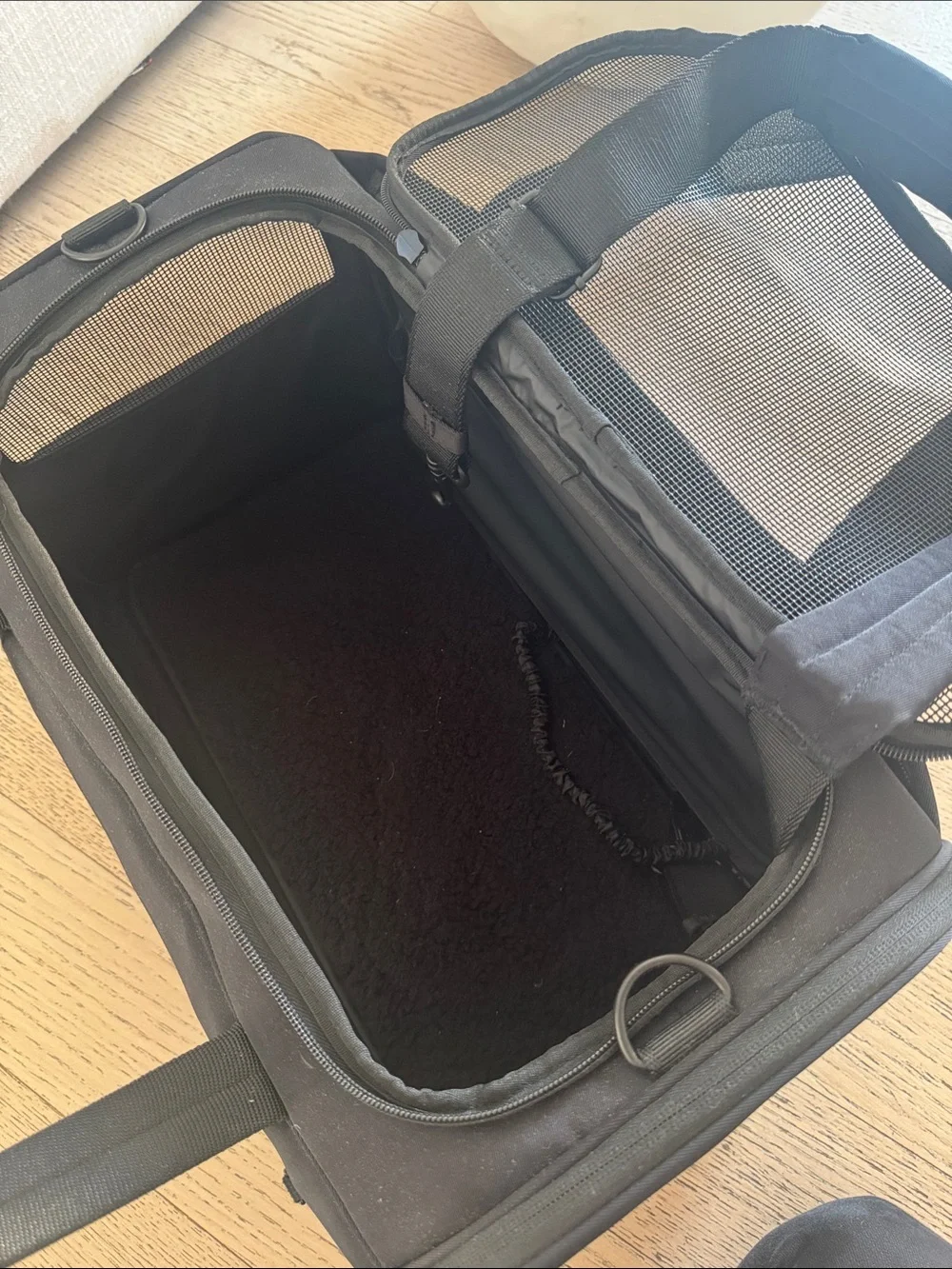 BEIS Black Pet Carrier, NWT